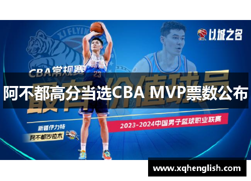 阿不都高分当选CBA MVP票数公布 阿不都高分当选CBA MVP票数公布